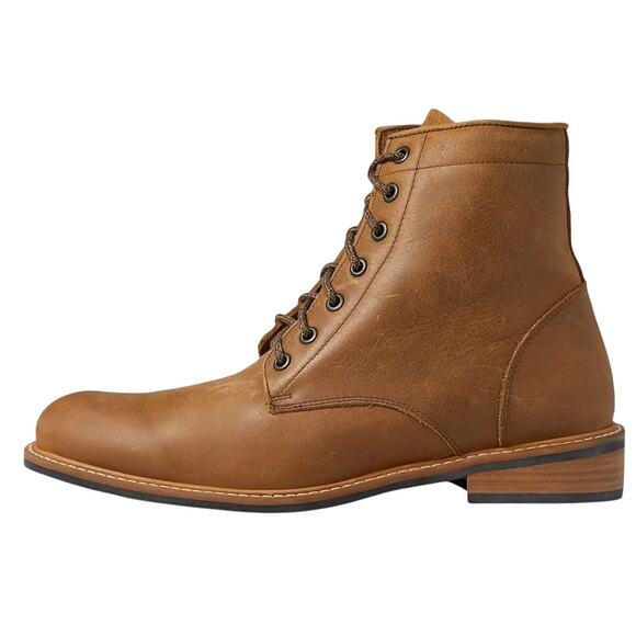 Nisolo Womens Amalia Boot US 7.5 EU 38 Brown Leather Water Resistant NIB - Picture 2 of 13